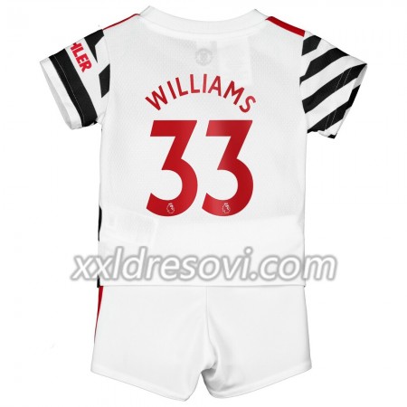 Manchester United Williams 33 Treći Dječji Komplet Dresovi za Nogomet 2020-2021 (+ kratke hlače)